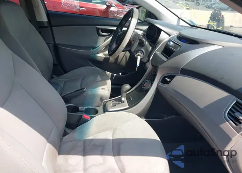 2013 Hyundai Elantra Gls from USA, damaged, VIN 5NPDH4AE9DH258523